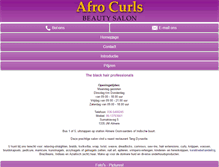 Tablet Screenshot of afrocurls.nl
